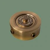 Распаечная коробка D85, Лонжин, светлая латунь, (трубка D16) LD31-85L-16 Romatti