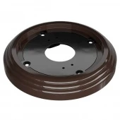 Рамка 1 местная, коричневый, GE30701-04 МезонинЪ, серия Усадьба