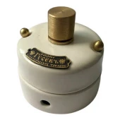 Выключатель светорегулятор, белый, 15550И-80Б ГусевЪ, диммер