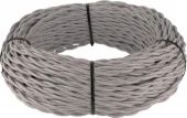Ретро кабель витой (20 м.) 3*1.5, серый, W6453215 Werkel