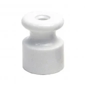 Кабельный изолятор Basic белый, ИПБ1924 Edisel