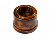 Ретро розетка с заземлением дух старины B1-101-DS BIRONI