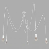 Лофт светильник подвесной Spider, белый, 9744 Nowodvorski