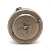 Ретро выключатель бронза, 33/2BR5 Petrucci перекрестный