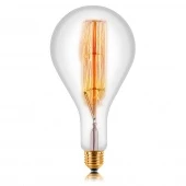 Ретро лампа накаливания PS160 F2, E40, прозрачная, 054-119 Sun Lumen