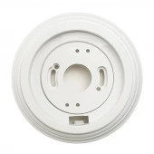 Рамка D95, 1 местная Basic, овал, белый FrW-01 Edisel