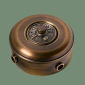 Распаечная коробка D95, Роматти, темная латунь, RD32-95L Romatti