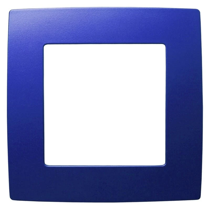 Дизайнерская рамка 1 местная, ультрамарин, Б0019394 Эра, серия 12 Дизайнерская рамка 1 местная, ультрамарин, Б0019394 Эра, серия 12