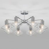 Потолочная люстра в стиле лофт Tranello, 70108/8 хром ЕВРОСВЕТ