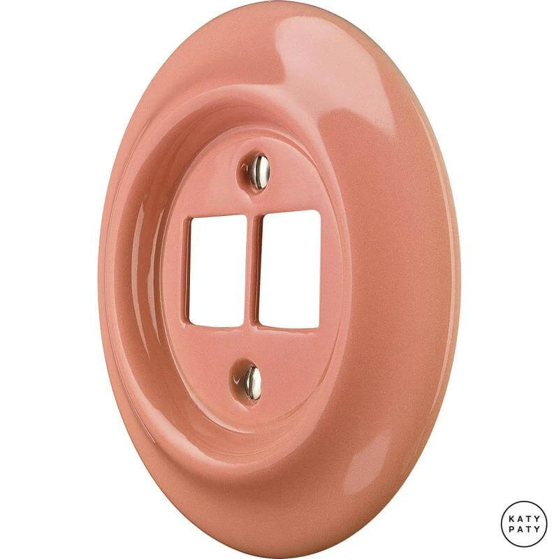 Розетка интернет Cat.5e двойная, лосось глянцевый PNSAGsCat5e Katy Paty Розетка интернет Cat.5e двойная, лосось глянцевый PNSAGsCat5e Katy Paty