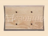 Накладка 2 местная на бревно 260 без тонировки GE72733-00 ТМ МезонинЪ