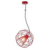 Лофт светильник подвесной, красный, LSP-9934 Lussole