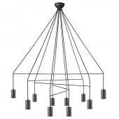 Лофт светильник подвесной Imbria, черный, 9680 Nowodvorski