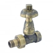 Ретро вентиль термостатический прямой для радиатора 3/4" латунь V168720MA Сarlo Poletti