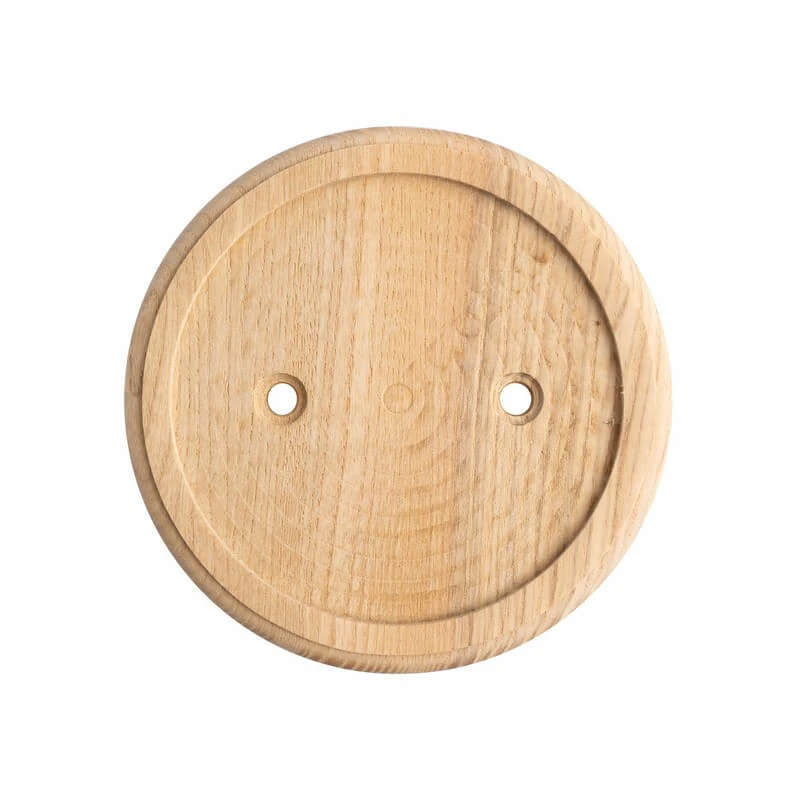 Накладка на бревно 220 мм. под распределительную коробку из металла, ясень натуральный, ОМРКП-220 DecoWood Накладка на бревно 220 мм. под распределительную коробку из металла, ясень натуральный, ОМРКП-220 DecoWood