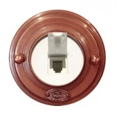 Розетка интернет, механизм Legrand, RJ 45, медь, 09030И-80 ГусевЪ