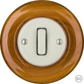 Ретро выключатель вишня глянцевая LIPAGSlds Katy Paty диммер для ламп накаливания