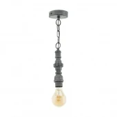Лофт светильник подвесной Chepstow, серебро, 49707 Eglo