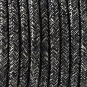 Ретро кабель электрический 2*0.75, антрацит, Cab.N03 Merlotti cavi