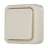Дизайнерский выключатель, бежевый, 810101 LK Studio, одноклавишный, серия LKStandard