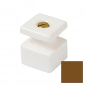 Кабельный изолятор QUADRA, какао, GE80027-К (KM) ТМ МезонинЪ