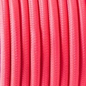 Ретро кабель электрический 2*0.75, фуксия флуоресцентный, Cab.F08 Merlotti cavi