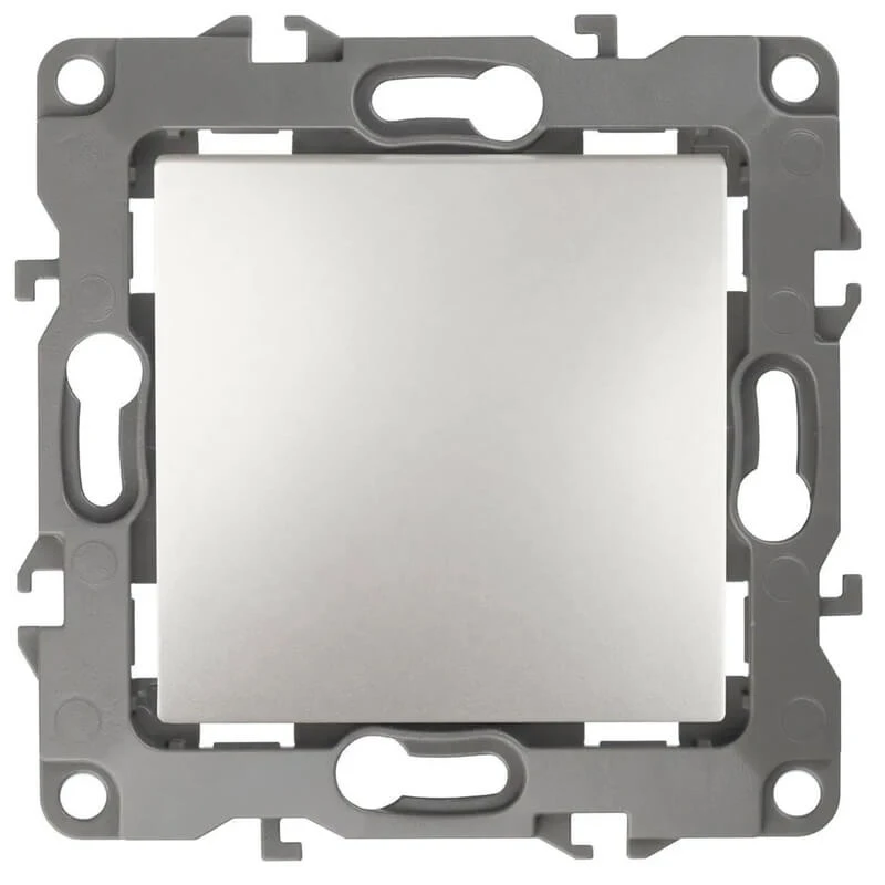 Дизайнерский выключатель без м.лапок, перламутр, Б0019275 Эра, одноклавишный, серия 12 Дизайнерский выключатель без м.лапок, перламутр, Б0019275 Эра, одноклавишный, серия 12