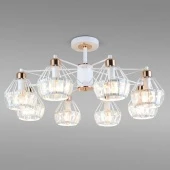 Люстра в стиле лофт Lord 70075/8бел ЕВРОСВЕТ