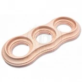 Рамка 3 местная, натурэль, восьмерка BF1/8-630-10 BIRONI