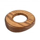 Накладка на бревно 240 мм. 1 местная, ясень в масле, СМСМ1кр-240 DecoWood