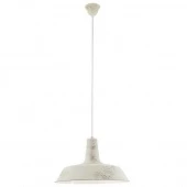 Лофт светильник подвесной Somerton 1, белый, 49398 Eglo