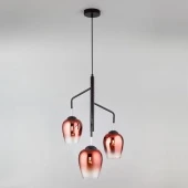 Подвесной светильник в стиле лофт Record, 50086/3 медь ЕВРОСВЕТ