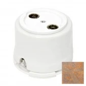 Ретро розетка ТВ, мрамор россо, OP.TV.RSM (KM) Salvador