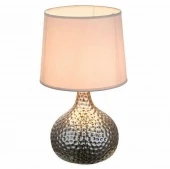 Лофт светильник настольный Soputan, хром, 21655 Globo