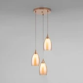 Подвесной светильник в стиле лофт Cosmic, 50085/3 золото ЕВРОСВЕТ