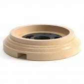 Рамка 1 местная с пластиковой вставкой, натуральное дерево, 058-780 Sun Lumen