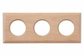 Рамка 3 местная, натурэль, BF4-630-10 BIRONI