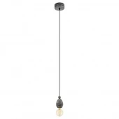 Лофт светильник подвесной Avoltri, черный с патиной, 49378 Eglo