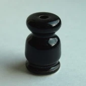 Кабельный изолятор "Орбита-1" черный, И02.01 DerevFarfor