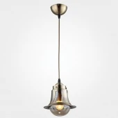 Подвесной светильник в стиле лофт Kongo, 50055/1 античная бронза ЕВРОСВЕТ
