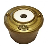 Розетка телевизионная малая, латунь, 17220И-80 ГусевЪ