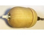 Ретро выключатель подвесной, светло-коричневый, 11990И-50Ж ГусевЪ, одноклавишный 