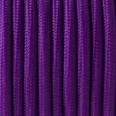 Ретро кабель электрический 2*0.75, фиолетовый, Cab.M14 Merlotti cavi