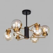 Люстра в стиле лофт Creek, 70118/6 черный ЕВРОСВЕТ