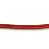 Ретро провод круглый электрический 2*0.75 красный 1207508 Villaris-loft