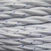 Ретро кабель витой ГОСТ 3*1.5, белый, FRRTX-03X1.50BI Salcavi Industrie