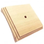 Подложка 1 местная на оцилиндрованное бревно D240, без отделки, ЭСБ001-240КВ Interior Electric