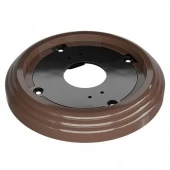 Рамка 1 местная, какао, GE30701-70 МезонинЪ, серия Усадьба