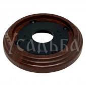 Рамка 1 местная, орех, GE30701-14 МезонинЪ, серия Усадьба