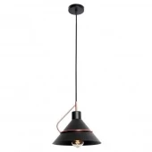 Лофт светильник подвесной Bossier, черный, LSP-8265 Lussole